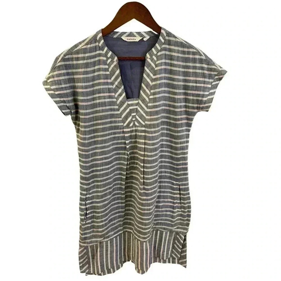 ATHLETA Striped Sheath Dress Athleisure Size XS - Picture 1 of 7